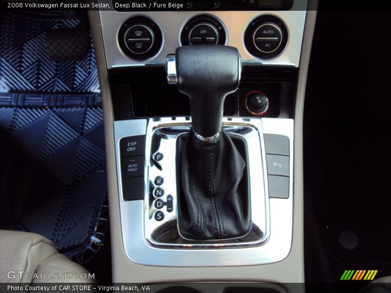 Deep Black / Pure Beige 2008 Volkswagen Passat Lux Sedan