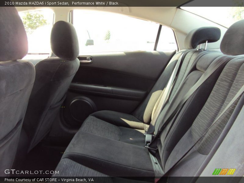 Performance White / Black 2010 Mazda MAZDA6 i Sport Sedan
