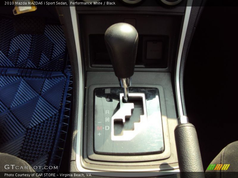 Performance White / Black 2010 Mazda MAZDA6 i Sport Sedan