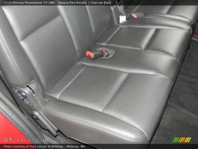 Sangria Red Metallic / Charcoal Black 2010 Mercury Mountaineer V6 AWD
