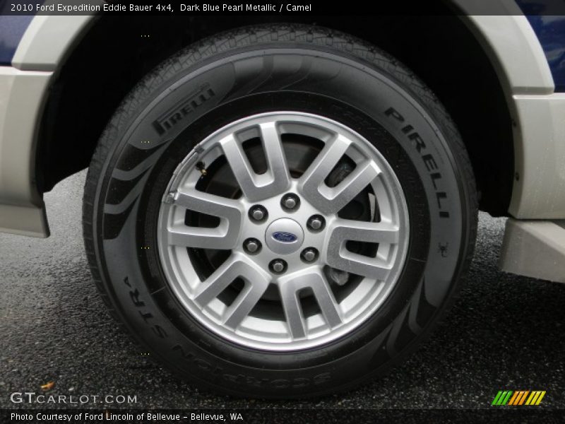 Dark Blue Pearl Metallic / Camel 2010 Ford Expedition Eddie Bauer 4x4