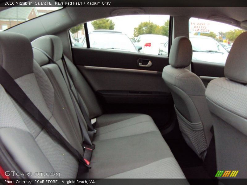Rave Red Pearl / Medium Gray 2010 Mitsubishi Galant FE