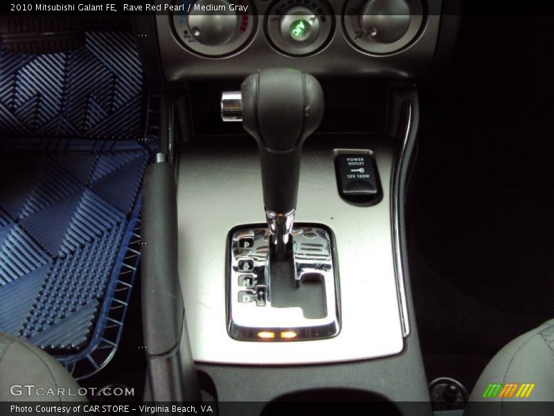 Rave Red Pearl / Medium Gray 2010 Mitsubishi Galant FE