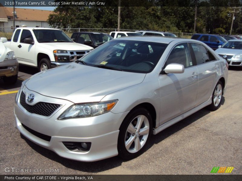 Classic Silver Metallic / Ash Gray 2010 Toyota Camry SE
