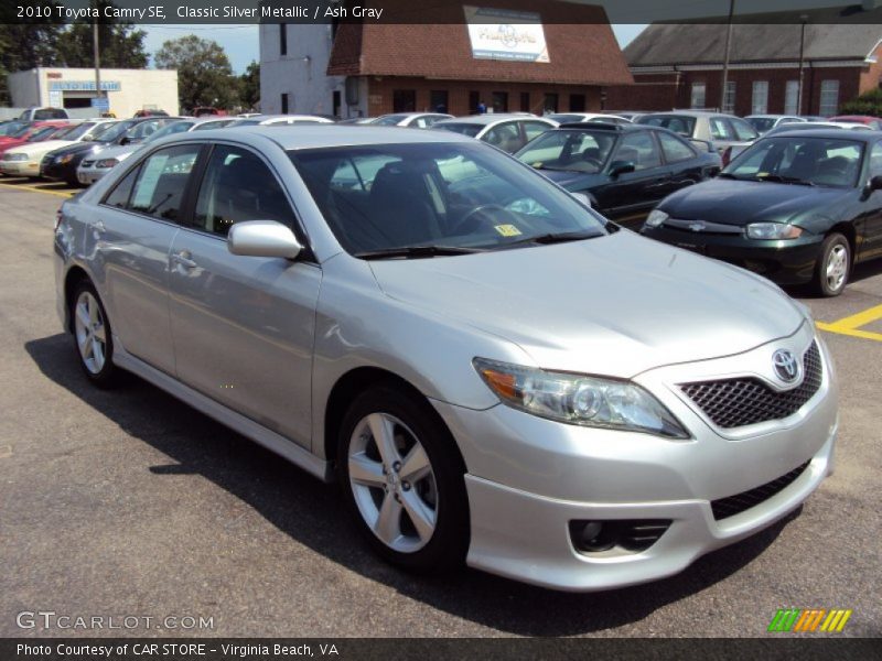 Classic Silver Metallic / Ash Gray 2010 Toyota Camry SE