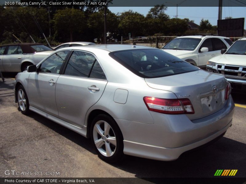 Classic Silver Metallic / Ash Gray 2010 Toyota Camry SE