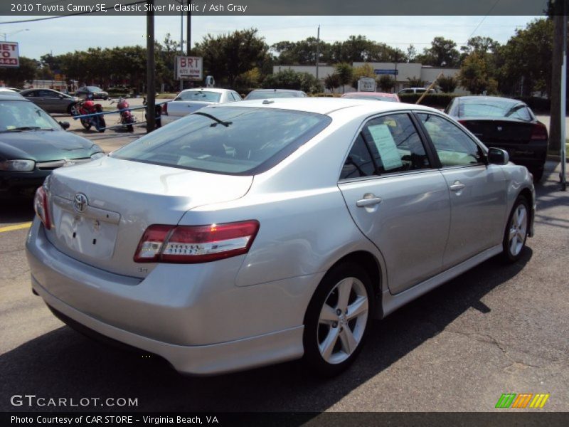 Classic Silver Metallic / Ash Gray 2010 Toyota Camry SE