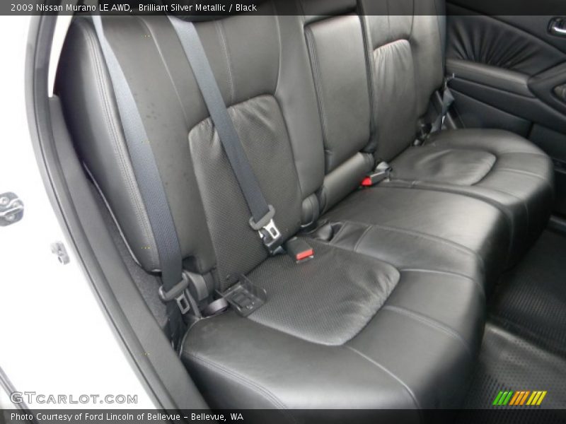 Brilliant Silver Metallic / Black 2009 Nissan Murano LE AWD