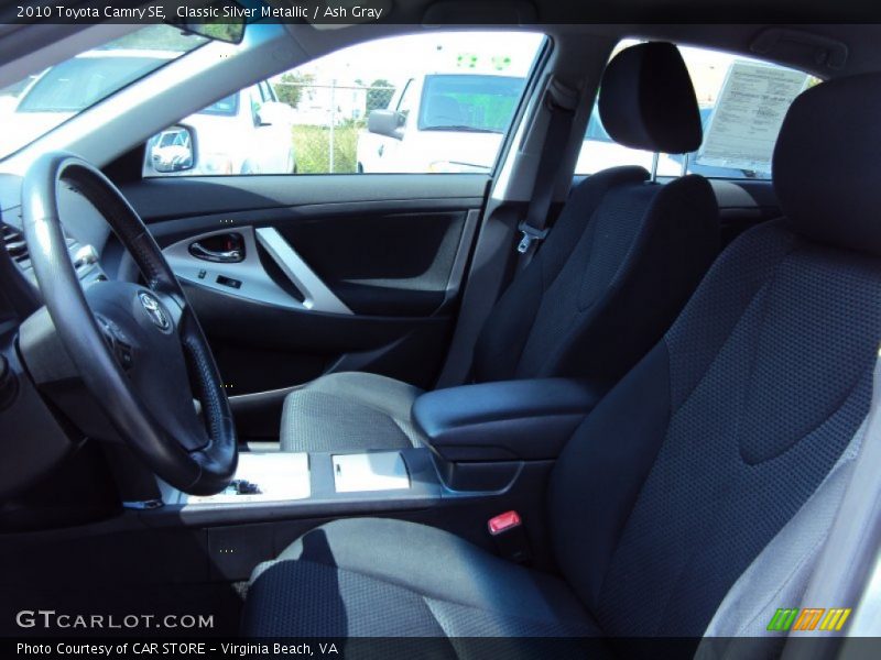 Classic Silver Metallic / Ash Gray 2010 Toyota Camry SE