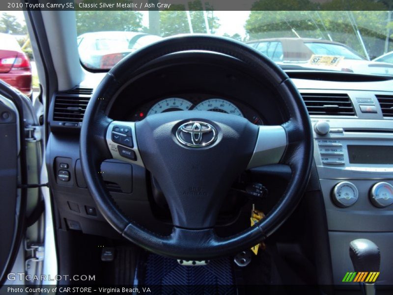 Classic Silver Metallic / Ash Gray 2010 Toyota Camry SE