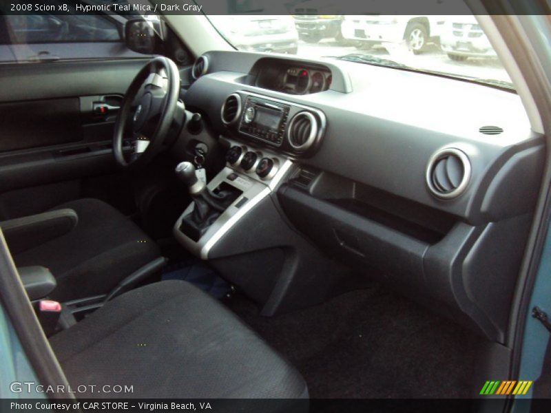Hypnotic Teal Mica / Dark Gray 2008 Scion xB