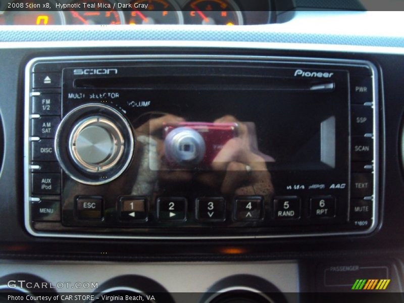 Hypnotic Teal Mica / Dark Gray 2008 Scion xB