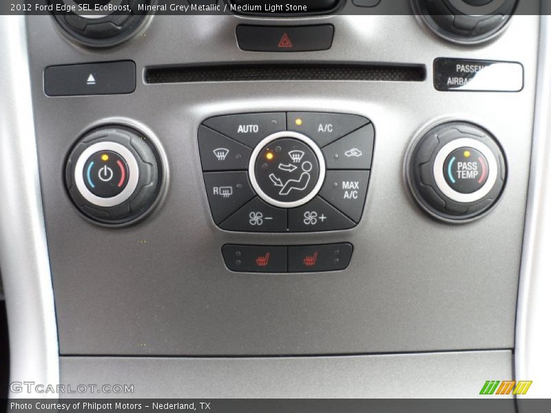 Controls of 2012 Edge SEL EcoBoost