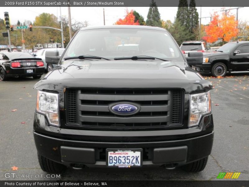 Black / Stone/Medium Stone 2009 Ford F150 STX SuperCab 4x4