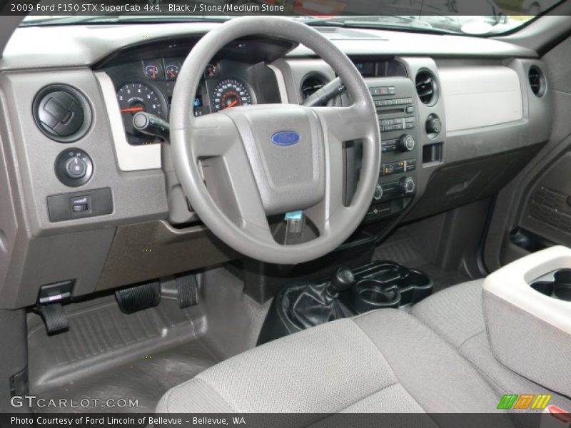 Dashboard of 2009 F150 STX SuperCab 4x4