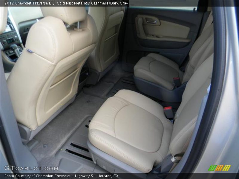  2012 Traverse LT Cashmere/Dark Gray Interior