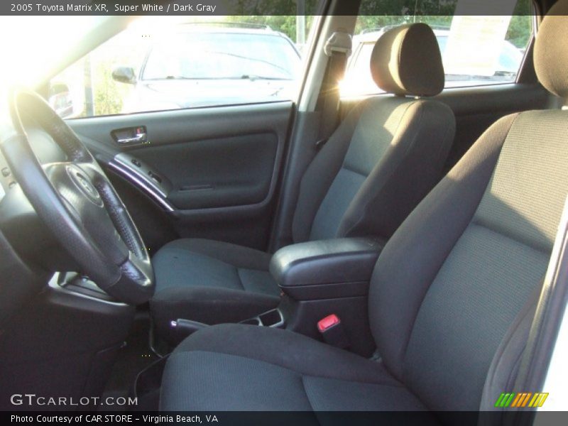 Super White / Dark Gray 2005 Toyota Matrix XR