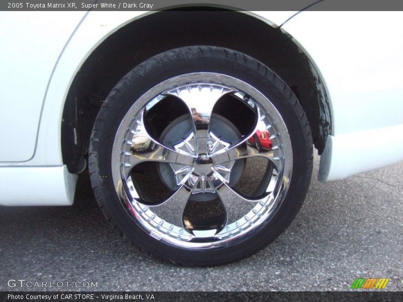 Super White / Dark Gray 2005 Toyota Matrix XR