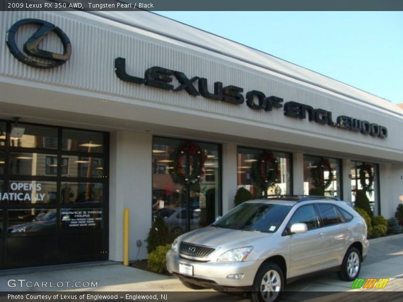 Tungsten Pearl / Black 2009 Lexus RX 350 AWD