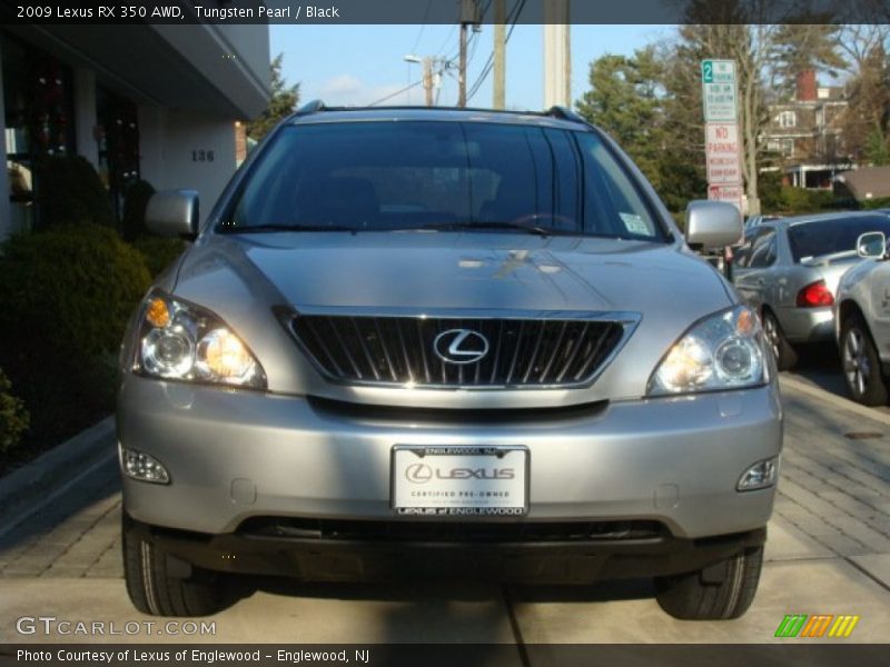 Tungsten Pearl / Black 2009 Lexus RX 350 AWD