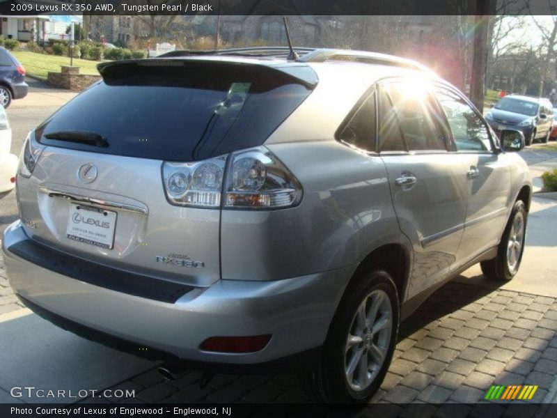 Tungsten Pearl / Black 2009 Lexus RX 350 AWD