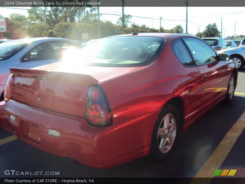 Victory Red / Neutral 2004 Chevrolet Monte Carlo SS