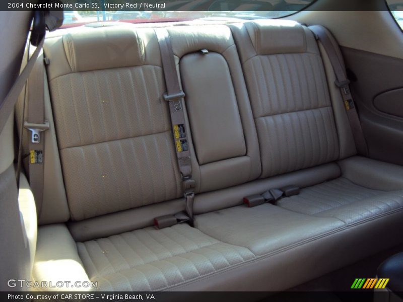 Victory Red / Neutral 2004 Chevrolet Monte Carlo SS