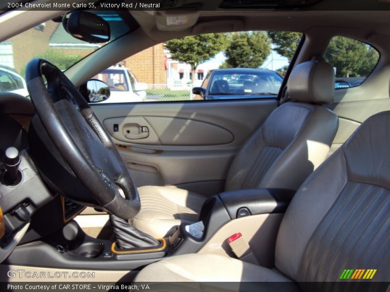 Victory Red / Neutral 2004 Chevrolet Monte Carlo SS