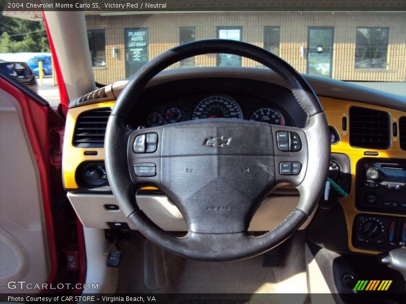 Victory Red / Neutral 2004 Chevrolet Monte Carlo SS