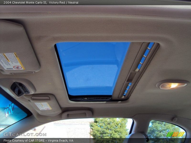 Victory Red / Neutral 2004 Chevrolet Monte Carlo SS