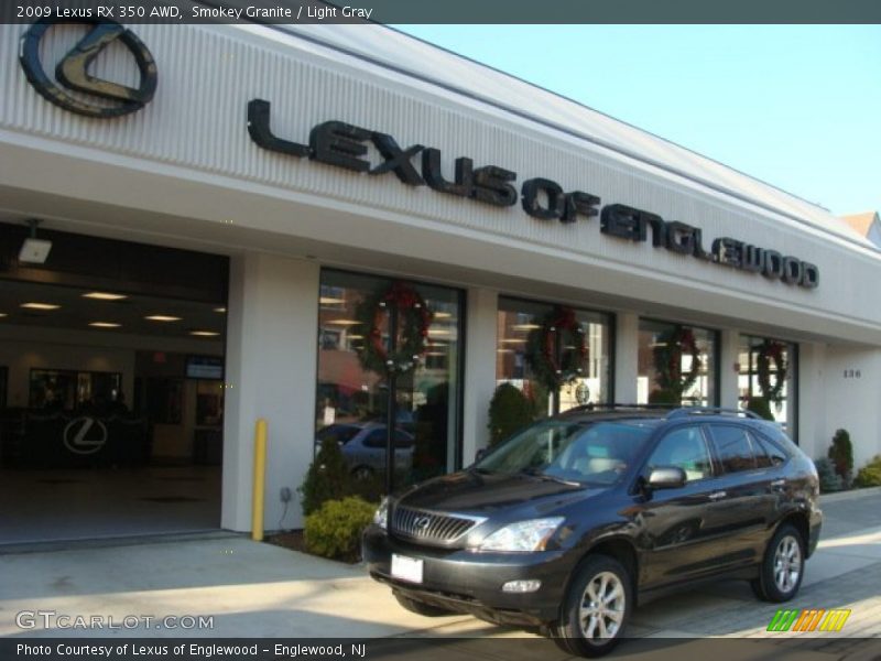 Smokey Granite / Light Gray 2009 Lexus RX 350 AWD