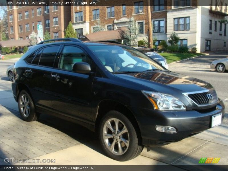 Smokey Granite / Light Gray 2009 Lexus RX 350 AWD