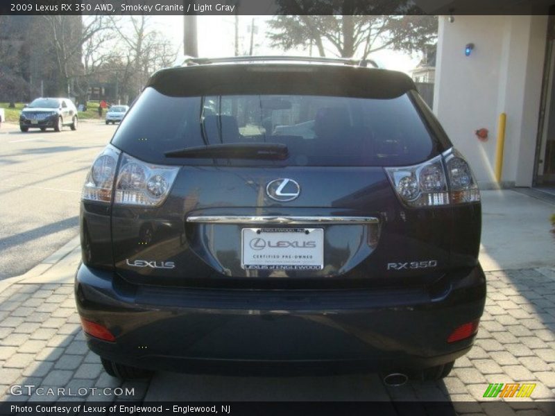 Smokey Granite / Light Gray 2009 Lexus RX 350 AWD