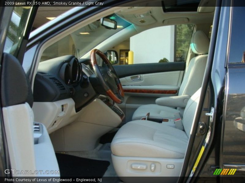 Smokey Granite / Light Gray 2009 Lexus RX 350 AWD