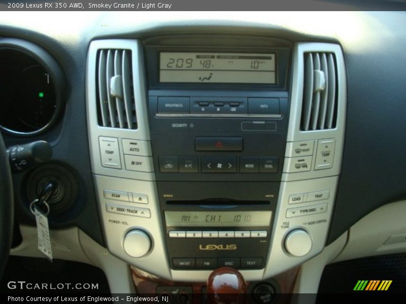Smokey Granite / Light Gray 2009 Lexus RX 350 AWD