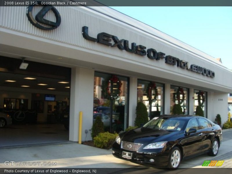 Obsidian Black / Cashmere 2008 Lexus ES 350