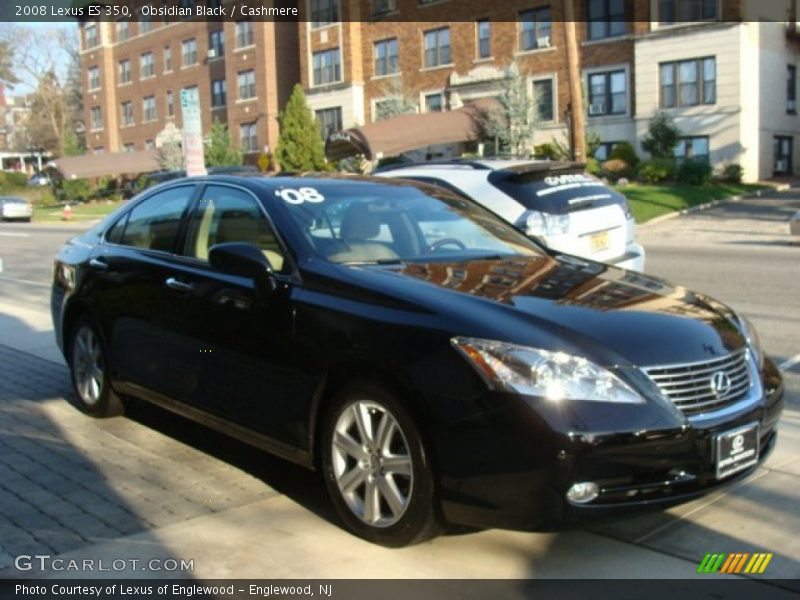 Obsidian Black / Cashmere 2008 Lexus ES 350