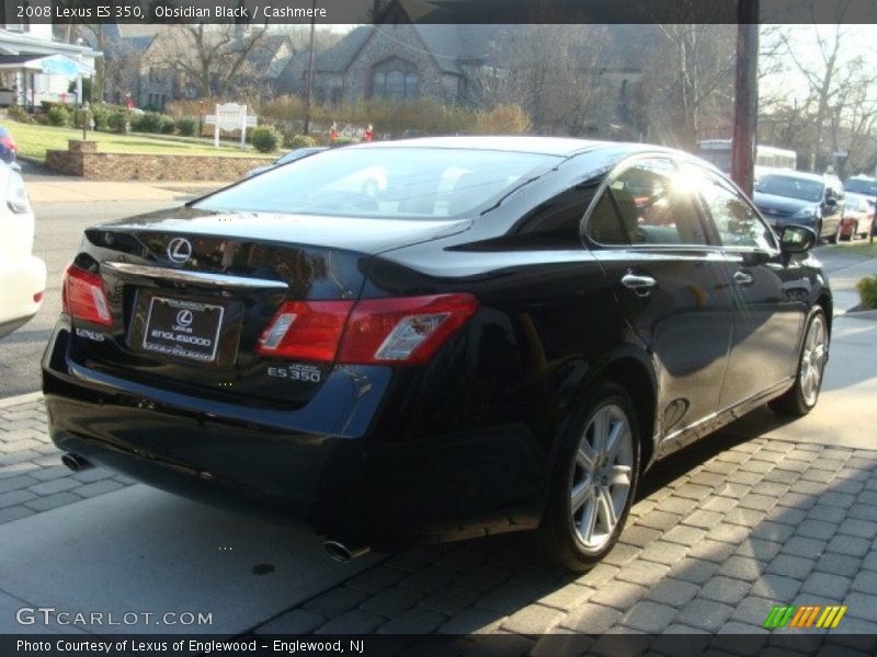Obsidian Black / Cashmere 2008 Lexus ES 350