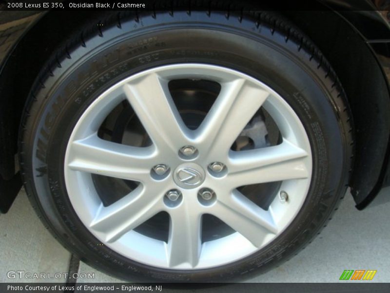 Obsidian Black / Cashmere 2008 Lexus ES 350