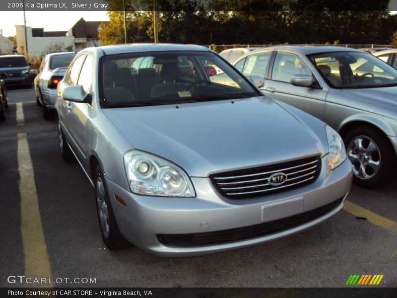 Silver / Gray 2006 Kia Optima LX