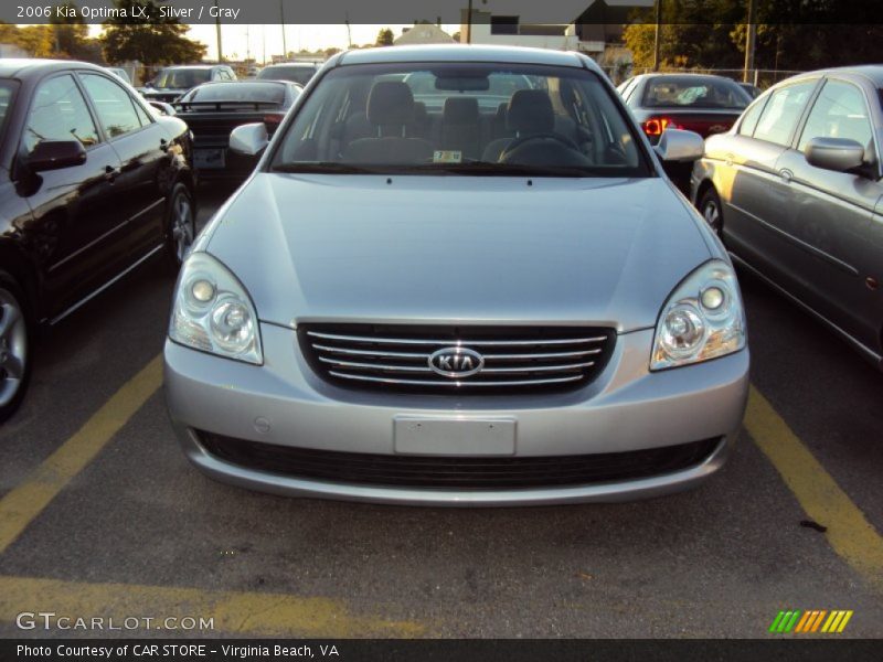 Silver / Gray 2006 Kia Optima LX