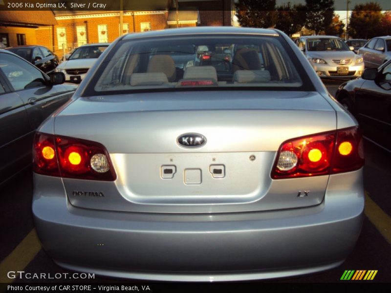 Silver / Gray 2006 Kia Optima LX