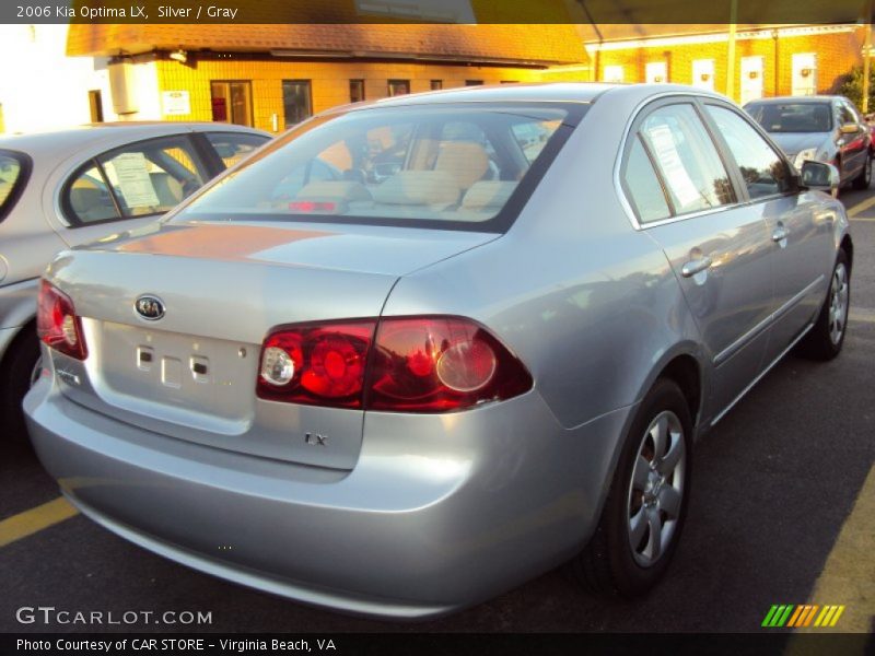 Silver / Gray 2006 Kia Optima LX