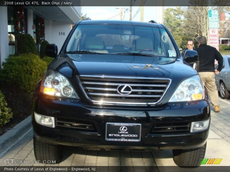 Black Onyx / Ivory 2008 Lexus GX 470