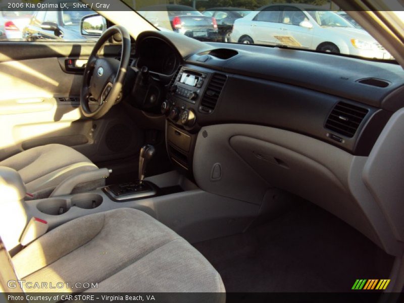 Silver / Gray 2006 Kia Optima LX