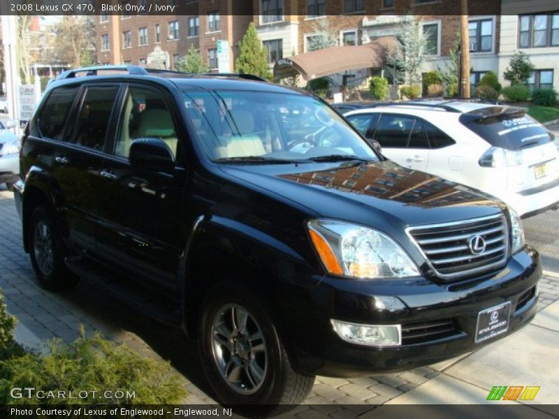 Black Onyx / Ivory 2008 Lexus GX 470