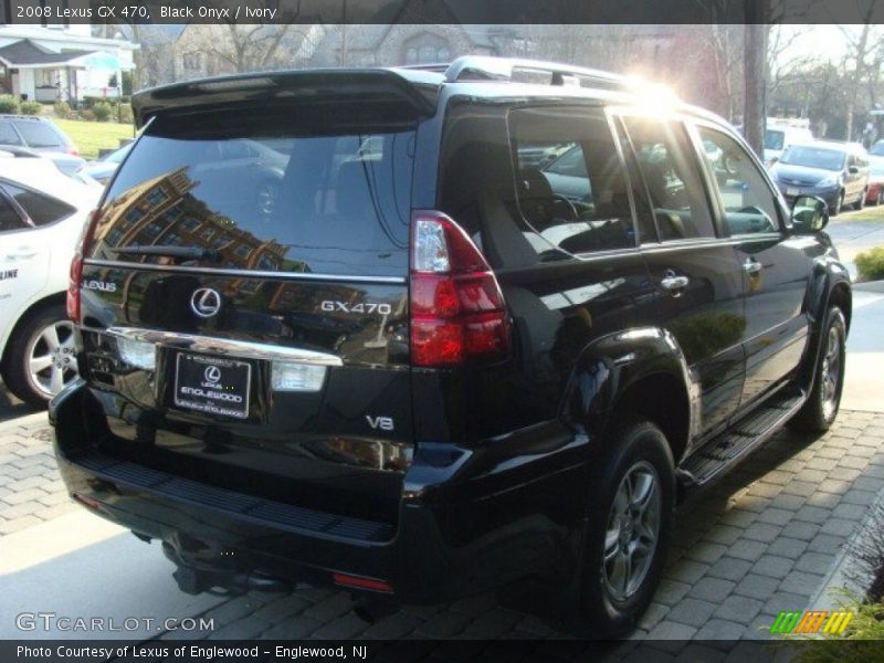 Black Onyx / Ivory 2008 Lexus GX 470