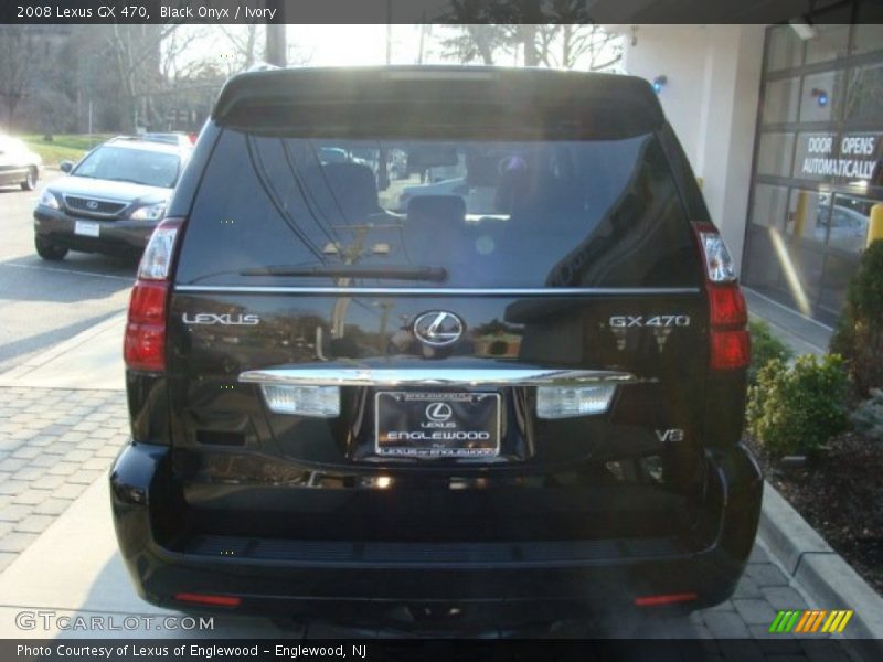 Black Onyx / Ivory 2008 Lexus GX 470