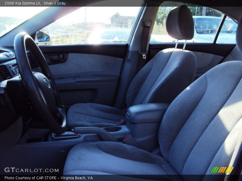 Silver / Gray 2006 Kia Optima LX