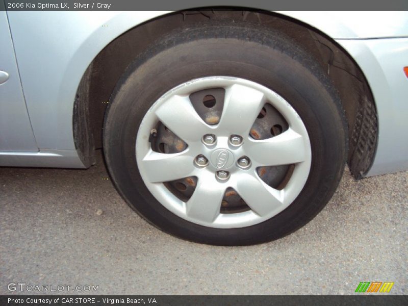 Silver / Gray 2006 Kia Optima LX
